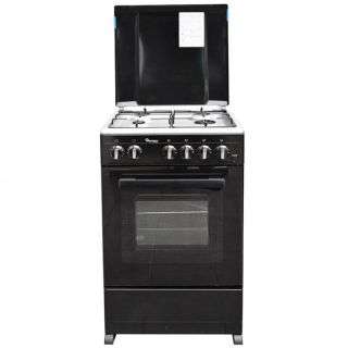 4 GAS 50X50 ALL GAS COOKER BLACK- RF/355