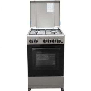 4 GAS 50X50 ALL GAS COOKER SILVER - RF/356
