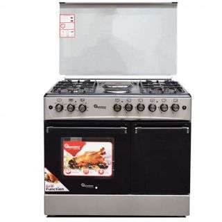 4G+2E 60X90 STAINLESS STEEL COOKER- RF/495