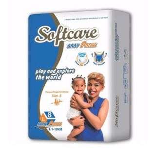 Softcare Diaper Gold Medium 9 Pieces
